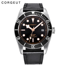 41mm Corgeut Men's Automatic Mechanical Watch Fashion Mechanical Watch Luminous Waterproof Calendar Watch 2024 - buy cheap