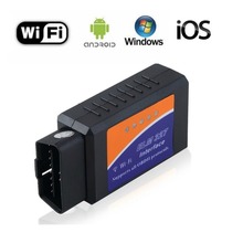 Elm327 V1.5 WI-FI OBD2 PIC18F25K80 чип код ридер ELM 327 OBDII V1.5 диагностический инструмент Дизель/бензин на Android/IOS Авто сканер 2024 - купить недорого