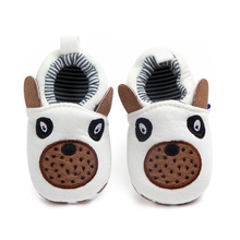 Newborn Baby Girl Boy Home Shoes Soft Sole Indoor Slippers Infant Crib Shoes  Fashion Cartoon First Walkers Hot Sale 2024 - buy cheap