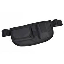 Solid Black belt bag women  bags cordura military waist bag bolsa cintura pouch fanny packs sac tour de taille T0112 2024 - buy cheap