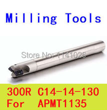 Free Shopping BAP 300R C14-14-130  High Speed Milling indexable Face Mill, Boring Bar, Turning Tools,Milling Cutter,For APMT1135 2024 - buy cheap