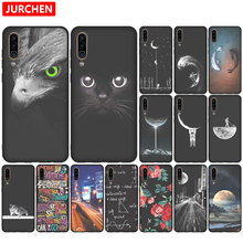 JURCHEN Soft TPU Silicone For MEIZU 16xs Phone Case 6.2" Cartoon Cute Matte Back Cover For Meizu 16XS Coque Capa Meizu16XS 16 XS 2024 - buy cheap