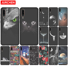 Jurchen Мягкий силиконовый чехол из ТПУ для телефона MEIZU 16xs, 6,2 ", милый матовый чехол с рисунком для Meizu 16XS Coque Capa Meizu16XS 16 XS 2024 - купить недорого