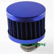 blue/red motorcycle air filter car air  cleaner 13mm neck aluminum custom filter universal  For  car styling  car-styling 2024 - купить недорого