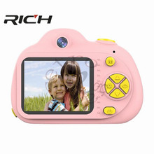 Kids Camera Toys 2 Inch Digital Mini Camera Toy Multifunction Cartoon Cute Photography Toys for Children Christmas Birthday Gift 2024 - buy cheap