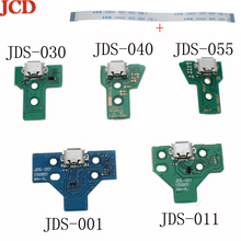 Peças de reparo para controlador jcd, placa de porta de carregamento com cabo para controle slim de ps4 2024 - compre barato