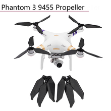 9455S Carbon Fiber Propeller Low Noise Props Folding Propeller for DJI Phantom 3 Phantom 2 Noise Reduction Drone Blades Parts 2024 - buy cheap