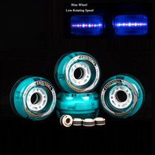 Ruedas de patines con Led 82A, 72x44mm, alta calidad, para LongBoard, 4 unids/set/juego, K012 2024 - compra barato