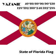 YAZANIE 60*90cm/120*180cm/160*240cm/192*288cm Florida State Flag American Polyester US Flag USA Banner National Pennants Flag 2024 - buy cheap