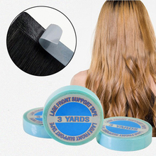 3 Roll/Lot 1cm 3 Yards Hair Tape Double-sided Adhesive Water-proof SuperTapes For Hair Extension Lace Wig Hairpiece Toupee 900cm 2024 - buy cheap