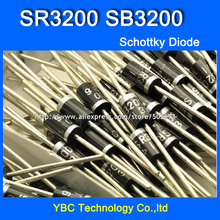 50pcs/lot  SR3200 SB3200 3A/200V Schottky Diode 2024 - buy cheap