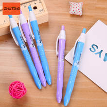 12Pcs 0.5mm Erasable Gel Ink Pen Kawaii Blue Ink Press Neutral Writing Pen Stationery Student Office School Supplies Gift 2024 - buy cheap