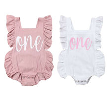 Newborn Infant Baby Girls Romper Clothes Outfit Summer Sleeveless Cotton Jumpsuit Baby Girls Clothing Rompers 2024 - buy cheap