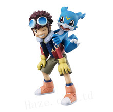 Digimon Adventure 02 Motomiya Daisuke & Veemon PVC Figure Figurine 10cm 2024 - buy cheap