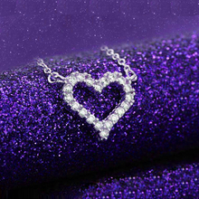 Top Quality Fashion Heart 925 Sterling Silver Pendant Necklaces For Women Charm Cubic Zirconia  Lady Necklace 2024 - buy cheap