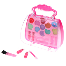 High Quality Pretend Play Kit Kids Gift Makeup Tools Princess Toys Girl Set Suitcase Cosmetic 2024 - buy cheap