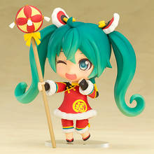Hatsune Miku Lion Dancing Miku Action Figure 1/10 scale painted figure Bow Ver. Miku Doll PVC ACGN figure Toys Brinquedos Anime 2024 - buy cheap