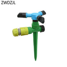 Garden water nozzle adjustable Rotate Sprinkler Nozzle Watering Head Lawn Water Sprinkler watering & irrigation 1set 2024 - buy cheap