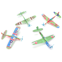 10pcs/12Pcs Fun Toys Hand Launch Throwing Glider Aircraft Inertial Foam EPP Airplane Toy Children Plane Model 2024 - buy cheap