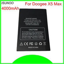 ISUNOO 10pcs/lot Battery For Doogee X5 Max Battery High Quality 4000mAh Batterie Bateria Accumulator for Doogee X5 Max Pro 2024 - buy cheap