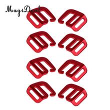 MagiDeal 8 Pcs 1 inch G Hook Outdoor Webbing Buckle for Backpack Strap 25mm Red 2024 - buy cheap