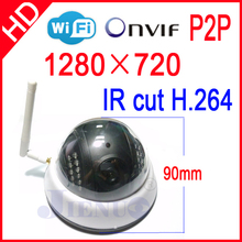 2014 New Arrival Hot Sale Freeshipping Yes Infrared  Cctv Security Onvif Demo Ip Camera Wireless Wifi 720p Hd Mini P2p Home 2024 - buy cheap