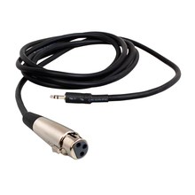 Кабель для микрофона ISK, кабель для микрофона 2,5 м с разъемом 3,5 мм на гнездо, XLR, двухъядерный, экранированный, профессиональная аудиовыход для записи на ПК 2024 - купить недорого