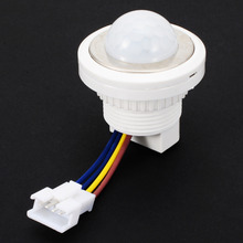 AC IR Infrared Motion Sensor LED Light Automatic Corridor Automatic Night Lights Intelligent Switch Light Control Mayitr 2024 - buy cheap