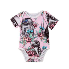 Summer Newborn Baby Girl Clothes Bodysuit Short Sleeve Cotton Cute Outfits Clothes Baby Girls Clothing 0-18M 2024 - buy cheap