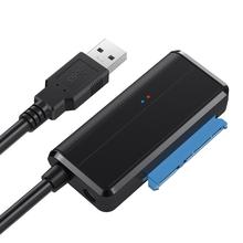 USB3.0 Cable de transmisión fácil USB3.0 a Cable adaptador SATA Cables de datos de disco duro de 2,5/3,5 pulgadas 2024 - compra barato