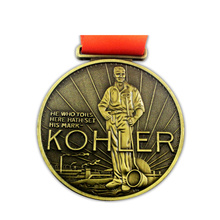 High quality engraved antique running souvenir 3D medal custom 2024 - buy cheap