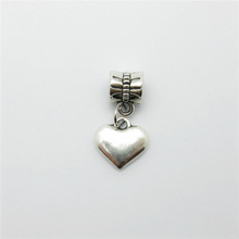 12pcs Heart Charms Classic Pendant Fit Bracelets Necklace DIY Metal Jewelry Making 2024 - buy cheap