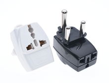 Adaptador de tomada universal, preto 250v, 15a, cobre, eua, reino unido, au, itália, ue para a índia, israel, traje 2024 - compre barato