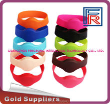 125KHz Silicone rfid wristband with EM chip,Read-only waterproof bracelet for SPA/Fitness/Sauna/Access control,500pcs/lot 2024 - buy cheap