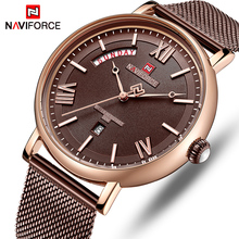 NAVIFORCE Mens Watches Top Brand Luxury Quartz Watch Men Waterproof Stainless Steel Sport Wristwatches Relogio Masculino 2024 - buy cheap