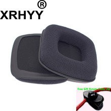 XRHYY Black Replacement Velvet Ear Pads Cushion Earpad For Razer Banshee Headphones Gaming Headsets +Free Rotate Cable Clip 2024 - buy cheap