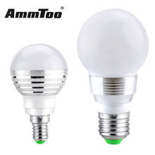 LED Bulb Light E27 E14 16 Color Changing RGB RGBW Magic Light Lamp AC 110V 120V 220V RGB Led Light Spotlight + IR Remote Control 2024 - buy cheap