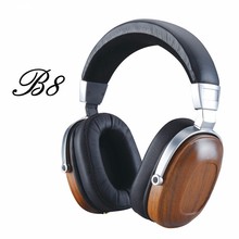 AK Original BOSSHifi B8 HiFi Wooden Metal Headphone Black Mahogany Headset With Beryllium Alloy Driver And protein Leather 2024 - buy cheap