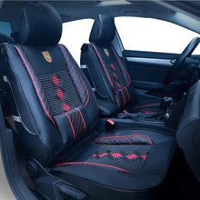PU leather+Ice silk car seat covers For KIA K2K3K4K5 Kia Cerato Sportage Optima Maxima carnival auto accessories 2024 - buy cheap