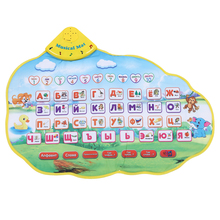 5 pack Children Learning Mat Russian Language Toy Funny Alphabet Mat Learning Education Phonetic Sound Carpet ABC Toy 2024 - buy cheap