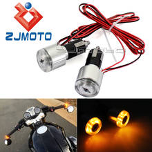 7/8" Motorcycle Handlebar End LED Plug Turn Signal Light Open Bar Turn Signals Indicators For BMW Ducati Kawasaki Honda Suzuki 2024 - buy cheap