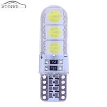 Bombillas LED T10 SMD 5050 para coche, luz blanca de cuña a prueba de agua, pequeñas, de diodo emisor de luz, lámpara de maletero, 10 Uds. 2024 - compra barato