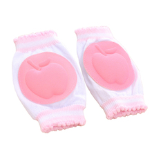 1Pair Newborn Baby Kneepad Girls Pink Knee Pads Cozy Cotton Breathable Sponge High Quality Children's Products Wholesale 2024 - buy cheap