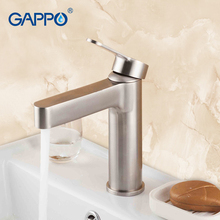 GAPPO смеситель для раковины для ванной комнаты, кран для холодной и горячей ванной комнаты, хромированный смеситель для воды, поворотный кран для воды, латунный Смеситель для раковины 2024 - купить недорого