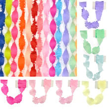 3M Fringed Tissue Paper Streamers Garland Baby Shower Backdrop Party DIY Decoration Fringe Curtain Wedding Birthday Banners 2024 - buy cheap