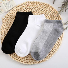 20Pcs=10Pair Solid Mesh Men's Socks Invisible Ankle Sock Men Summer Autumn Breathable Thin Male Boat Socks HOT SALE 2019 New 2024 - buy cheap
