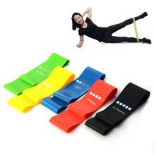 5 Colors Yoga Resistance Rubber Bands Indoor Outdoor Fitness Equipment Pilates Sport Training Workout Elastic Bands 0.35mm-1.1mm 2024 - buy cheap