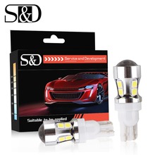 S&D 2pcs T10 LED W5W LED Bulbs 194 168 Canbus Error Free Auto Lamp 501 Car Lights Super Bright Bulb 12V White Red Yellow Blue 2024 - buy cheap