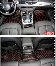 ¡Alfombras de alta calidad! Alfombrillas especiales para coche, alfombras duraderas resistentes al desgaste para Audi RS6 C7 2017-2012, envío gratis 2024 - compra barato