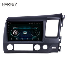 Harfey для Honda Civic RHD 2006-2011 9 дюймов Android 8,1 HD сенсорный радио с Bluetooth и GPS USB AUX поддержка Carplay 3G WIFI зеркало 2024 - купить недорого